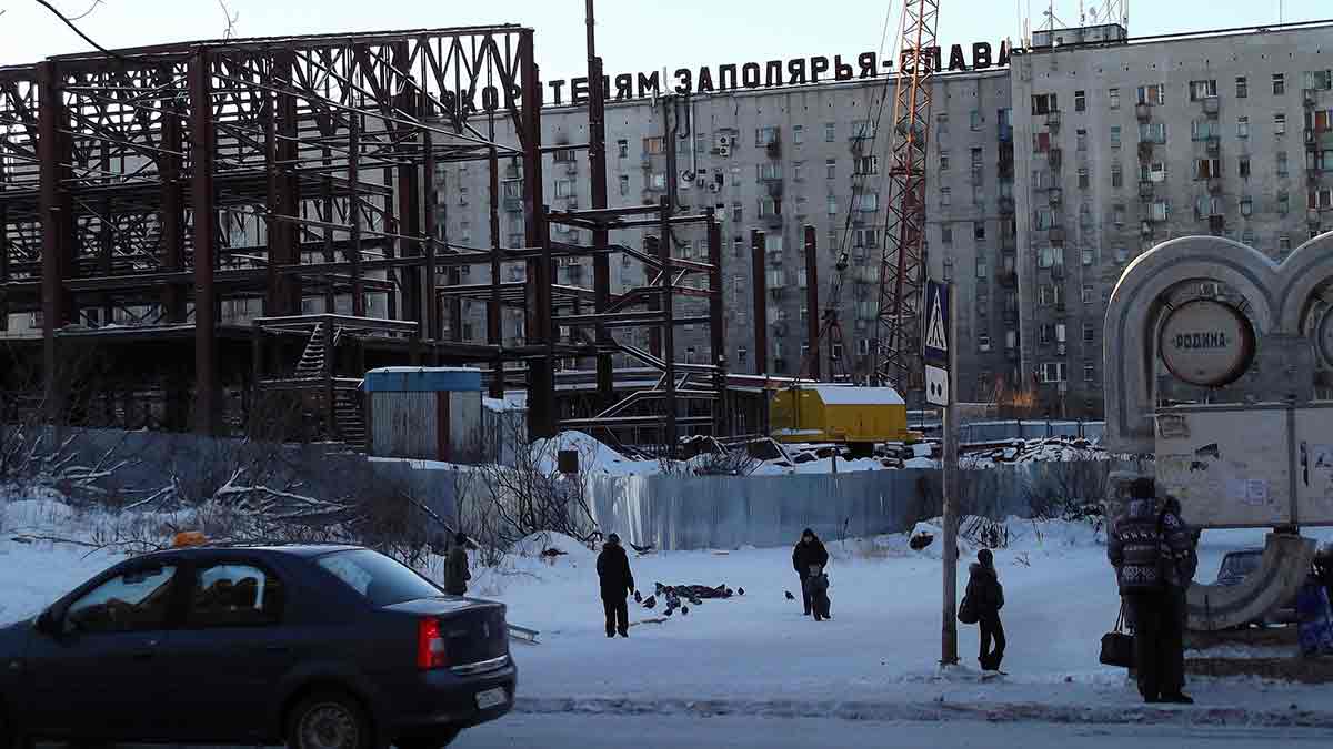 Vorkuta Kota Hantu Beku di Rusia